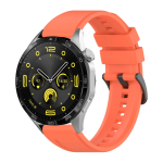 22 mm spordikella rihm Huawei kella GT 4 jaoks 46 mm kellarihma k&auml;ev&otilde;ru Huawei GT3 Pro jaoks 46 mm GT2 Pro Runner 46 mm silikoonrandme jaoks HUAWEI GT 4 46MM oranž