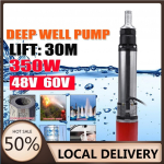 350W p&auml;ikesek&uuml;ttega veepump s&uuml;gava kaevu pump kaevupump 48V/60V k&otilde;rge t&otilde;stek&otilde;rgusega s&uuml;gav alalisvoolukruvipump sukelpump p&otilde;llumajanduslik niisutus aed