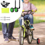 Adjustable Training Wheels for Kids Bikes 12 to 20 Rear Support