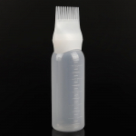 Hot Hair Bottle Applicator Brush Dispensing Salon Hair Coloring ing valge
