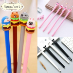 4 arvutit komplekti kohta Armas multikas Kawaii kirjatarbed Creatie Gift Koolitarbed 0,5 mm A