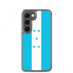 Coque T&eacute;l&eacute;phone &ndash; Honduras &ndash; Samsung Galaxy S24 Plus &ndash; Drapeau Officiel &ndash; Supp &ndash; Mitmev&auml;rviline