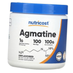 Agmatiinsulfaat pulbrina, Agmatine Powder, Nutricost 100g Maitsestamata (11647008) 100g Unflavored