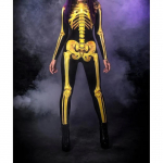 3D digitaaltr&uuml;kk Lavakost&uuml;&uuml;mid T&auml;iskasvanutele Halloweeni &Uuml;ritused Karnevali Teemapidu Cosplay Riietus M&auml;ngimine Jumpsuit Adults XXXXL