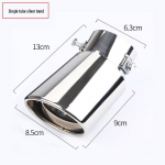 Universaalne roostevabast terasest v&auml;ljalasketoru summuti otsa dekoratsioon