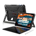 Blackview Active 12 Pro Tugevad tahvelarvutid Android 15 11-tolline 12GB 256GB/16GB 1TB Tahvelarvuti 30000mAh 90hz 12GB+256GB with keyboard must