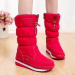 Naiste Lumesaapad Platvorm Talvesaapad Paks Plush Veekindlad Libisemiskindlad Saapad Mood Naiste Talvejalatsid Soojad Karusnahad Botas 36