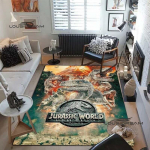 Jurassic dinosauruste vaibad ja vaip 3D-printimine vaipp&otilde;randamatt Elutoa magamistuba Kaunista suur ala Pehme vaip Lastetoa vaip 80cm x 120cm