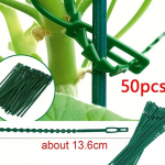 50 tk. Reguleeritavad plastikust taime kaablik&ouml;idikud Korduvkasutatavad kaablik&ouml;idised aiapuudele ronimiseks m&otilde;eldud taimede viinapuu tomati t&uuml;veklamber 50pcs