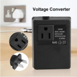 AC 110V/120V 50Hz/60Hz Pinge muundur Konverteeri Reisi toiteadapter UK pistik Must 200W / 300W 300w