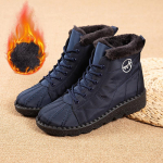 Uued veekindlad ja libisemisvastased puuvillased lumesaapad Suured l&uuml;hikesed saapad paksendatud sametiga ja soojad saapad 45