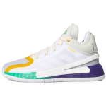 Adidas D Rose 11 Karj&auml;&auml;ri tipp Meeste Tennised Valge Pilvevalge Meeskonna-Kolledži-Lilla FX7401 46⅔