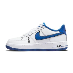 Nike Air Force 1 LV8 GS Valge Game Royal Laste tossud Must DO3809-100 35.5