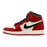 Air Jordan 1 Retro High OG GS Chicago Lost & Found Laste tossud Punane Varsity-punane Must FD1437-612 36