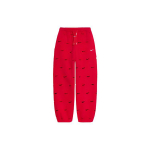 Nike X Jacquemus &Uuml;hiselt Br&auml;nditud SS24 &Uuml;hev&auml;rvilised L&auml;bil&otilde;ikega Paksust Fliisist Voodriga Pingutusn&ouml;&ouml;riga Kootud Jooksusp&uuml;ksid Unisex Alaosad &Uuml;likoolipunane FJ3269-657 XL