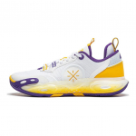 Li Ning City 12 Beng Technology Madalad Korvpallijalatsid Laste toss White Yellow YKBU032-1 39