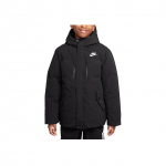 Nike sulejope V&auml;listingimusteks Kolmekindel Soe Kapuutsiga Pardisuled Lastejoped Must HQ7165-010 S