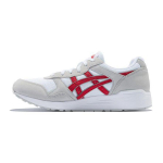 Asics Lyte-Trainer Mugav kangas S&uuml;nteetiline nahk Madala s&auml;&auml;rega jooksujalatsid Unisex toss Hall Punane 1201A006-101 37