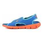 Nike Sunray Adjust 4 Kerged Mugavad Libisemiskindlad Vastupidavad Laste Sandaalid Laste Sandaalid Sinine Oranž 386518-418 31
