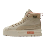 Puma Mayze Mid Safari Kangas Nahk Vabaaja K&otilde;rged Tossud Naiste tossud Off-White 383688-01 35.5