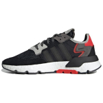 Adidas Originals Nite Jogger Kangas Suede Spordijalatsid Mugavad Libisemiskindlad Madalad Lifestyle Vabaajajalatsid Unisex Vabaajajalatsid Must Punane G26311 36
