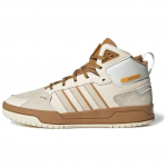 Adidas Neo 100Db Keskmise k&otilde;rgusega Nahast Mugavad Mitmek&uuml;lgsed Vastupidavad K&otilde;rge s&auml;&auml;rega Tennised Unisex Tennised Hall Valge Pruun IG1573 41⅓