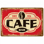 Magamistoa metallist sildid Retro metallist plaadid Plakatid Seinakunst Mural Vanaaegne Toa kaunistus Kodu dekoor Elemendid Plekist sildid Esteetiline Mehed 20x30cm