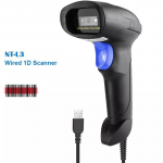 NETUM Bluetooth traadita v&ouml;&ouml;tkoodiskanner 1D/2D koodidele &ndash; jaem&uuml;&uuml;k ja supermarket, iseenesest k&auml;ivituv
