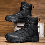 Meeste ronimisjalatsid Taktikalised saapad Veekindlad S&otilde;jalised K&otilde;rge kvaliteediga Mootorratta Jahindus Matkasaapad Hingavad Saapad 39 must