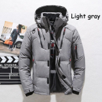-30 ℃ Talvine Meeste Pardi Paks Sulejope Meeste Lumeparkade Mantel Meeste Soe Talvine Sulejope &Uuml;ler&otilde;ivad 4XL helehall v&auml;rv