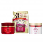 KOSE GRACE ONE K&otilde;ik &uuml;hes T&auml;iuslik Geelkreem EX 100g 8in1 Funktsioon Vananemisvastane Niisutaja T&auml;iuslik Parandus / Valgendav T&auml;iuslik Kreem 100g Whitening Perfect Cream 100g
