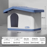 K&otilde;igile ilmastikutingimustele sobiv v&auml;liskassimaja: Veekindel, P&auml;ikesekindel, T&auml;ielikult suletud varjualune kodututele kassidele Small 15 lbs