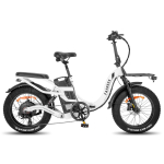 FAFREES F20 X-MAX Elektrijalgratas 750W Mootor, 48V 30Ah Eemaldatav Aku, 120KM S&otilde;iduulatus, Kolmekordne Vedrustus, H&uuml;drauliline Ketaspidur E-bike 48V 30Ah valge