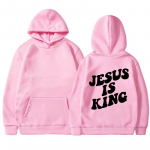 Jeesus On Kuningas Huppar Kristlik Usk Dressipluus Jeesus P&auml;&auml;stab Mees Naine Harajuku Pullover Topp Streetwear S