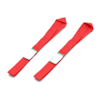 Daytona 42151 Mootorratta kinnitusrihm Lisarihm Pikkus 11,8 tolli (300 mm) Pehme alusv&ouml;&ouml; 2 tk punane punane