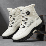 2025 meeste talvised lumesaapad, fliisvoodriga, paksud, soojad, Briti stiilis, suurus 48 Size 41