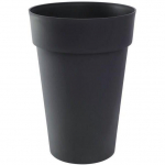 Vase haut Rond &Oslash; 46 cm - EDA - Toscane - 67 L - &Oslash; 46 x H. 65 cm - Gris Anthracite hall