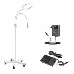 Kahe peaga LED UV-lamp Ripsmepikenduste Paruka Siirdamise UV-liimi Valgustus K&otilde;vastuslamp 2-IN-1 Professionaalne Ilusalongi P&otilde;randalamp valge