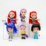 Uus toode Barbie juustega versioon Kpopi deemonik&uuml;tid figuurimudel m&auml;nguasi PVC koomiksilaud kaunistus kollektsioonifiguurimudel m&auml;nguasi kingitus