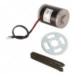 12V 120W Kiire Elektrimootori DC Harjadega Mootori Komplekt koos 25H76 Ketiga ja 25H 3 Auguga 47 Hamba V&auml;ntv&otilde;lliga DIY Elektri jaoks