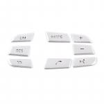 For BMW 5 7 series F10 F 11 F01 F04 5 series GT 10-17 Car Steering Wheel Buttons Decoration Frame Cover Sticker Car h&otilde;be