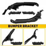 Sobib Honda CR-V CRV 2007-2011 Esipamperi ja Esitulede Tugitalade Komplekt 4 tk