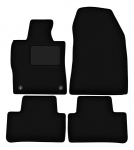 Dywaniki samochodowe welurowe czarne do: Peugeot 308 III HB/kombi (2021-)