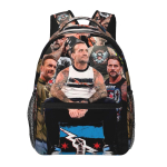 WWE Jey Uso Maint Event 2024 Seljakott Kuum M&uuml;&uuml;k P&auml;evakott Suure Mahutavusega Laste Raamatukott Koolikott &Otilde;lakotid Meestele Naistele One Size