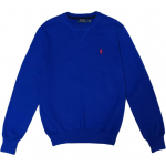 Polo Ralph Lauren Logo Tikitud Pullover Puuvillane Pikkade Varrukatega Kootud Kampsun Meeste kampsun MNPOSWE16820076-400 XS