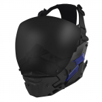 Pimeduse r&uuml;&uuml;tli cosplay mask Mitmeotstarbeline v&auml;litingimuste kaitsemask Reguleeritav Hingav Punk k&uuml;bermask V&auml;litingimuste jahitarvikud