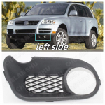 VW Touareg 2003 2004 2005 2006 2007 jaoks Autostiil Eesmise kaitseraua udutule Udutule Alumine iluv&otilde;re kate Koos auguga Vasakpoolne k&uuml;lg