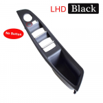 Left Hand Drive LHD For BMW 5 series F10 F11 Red-Brown Beige Black Car Interior Inner Door Handle Panel Pull Trim Cover Red Brown-RHD