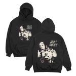 A$AP Rocky Huppar Rapimuusika Pulloverid ASAP Rocky L&otilde;puks Asap Album Y2K T&auml;navamood Apper Retro Unisex R&otilde;ivad XXXL black