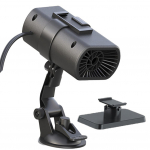 12V 150W Autosoojendi Defroster Universaalne K&uuml;lma Lumepihusti Eemaldaja Aken Tuuleklaas Sulatussoojendi Autotarvikud must